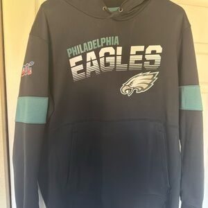 NFL Philadelphia Eagles Black and Green Hoodie